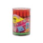 24 PEZZI - GLITTER GLUE UHU 20 ML. ROSSO  D1554