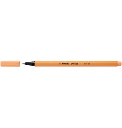 1 - Penna Stabilo point 88/25 Fineliner arancio chiaro