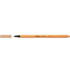 1 - Penna Stabilo point 88/86 Fineliner beige