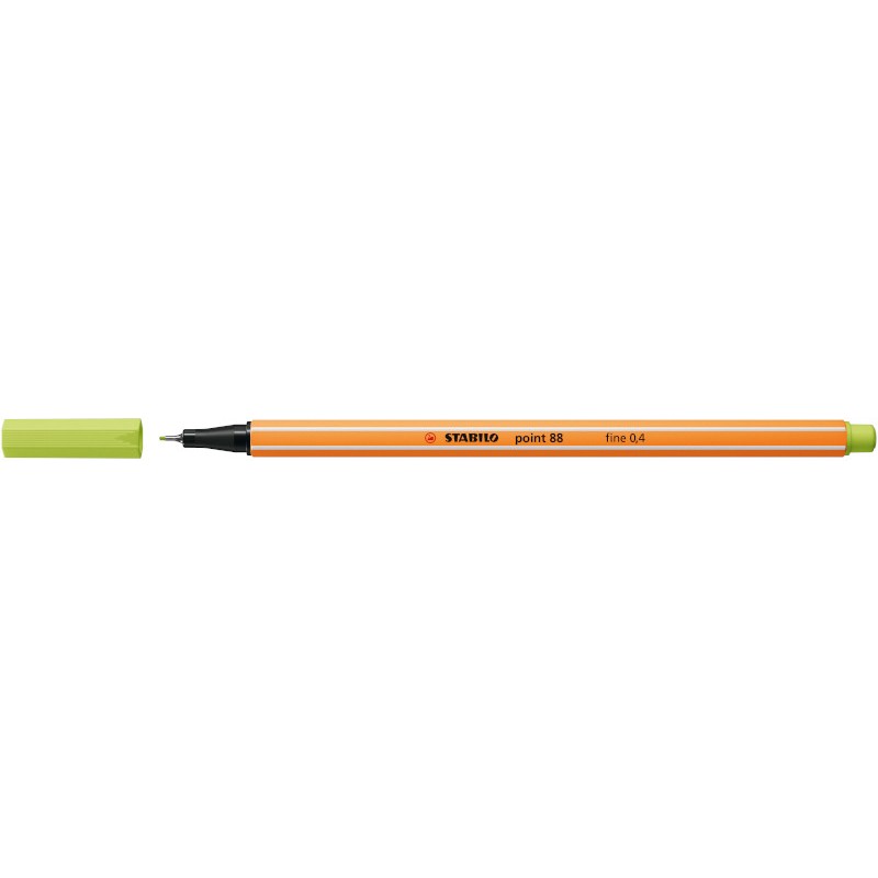 Penna Stabilo point 88/14 Fineliner lime