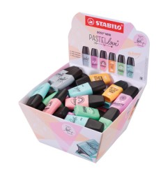 1 - 50 pz Evidenziatore Stabilo Boss Mini Pastellove 07/50-09-1