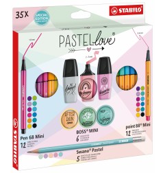 1 - STABILO PASTELLOVE SET 35pz 77/5-9-5