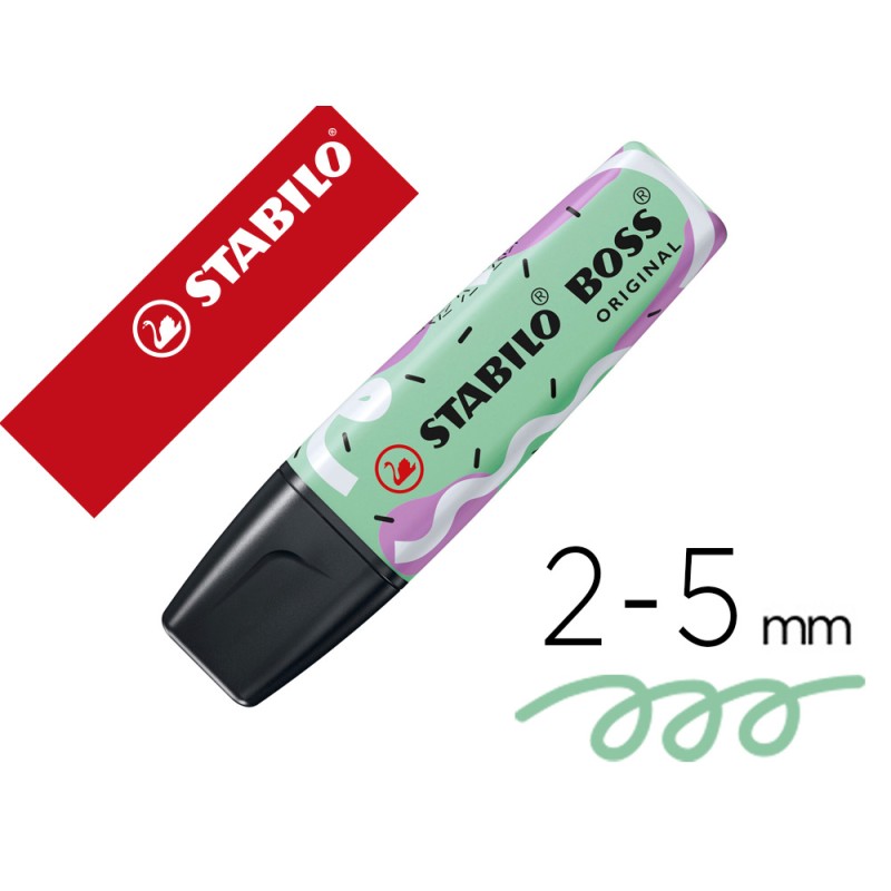 Evidenziatore Stabilo Boss Pastel - Verde Menta 70/116-101 JuSchnee