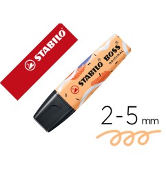 1 - Evidenziatore Stabilo Boss Pastel - Papaya 70/125-101 JuSchnee