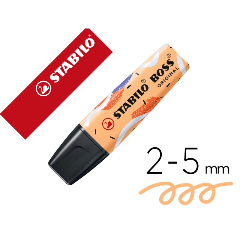 Evidenziatore Stabilo Boss Pastel - Papaya 70/125-101 JuSchnee