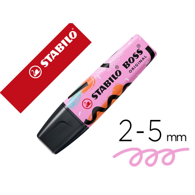 Evidenziatore Stabilo Boss Pastel - Fucsia Freddo 70/158-101 JuSchnee