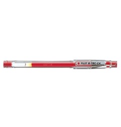 1 - Penna Biro Roller Pilot G-Tec C4 colore rosso 011652