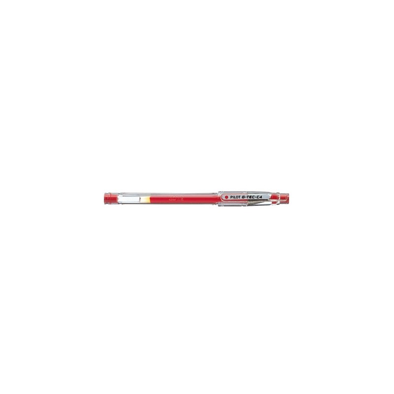 Penna Biro Roller Pilot G-Tec C4 colore rosso 011652