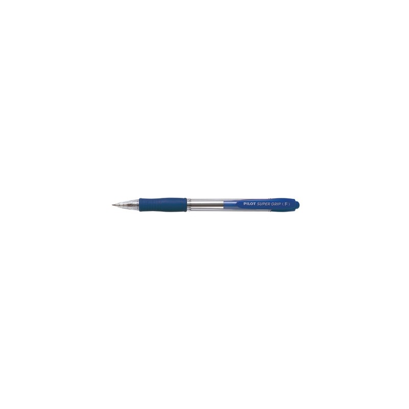 PILOT Penna Biro sfera a scatto SUPER GRIP F 1532 colore Blu 0,7mm 001532