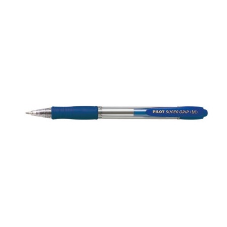 PILOT Penna Biro sfera a scatto SUPER GRIP M 1441 colore Blu 1,0mm 001441