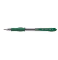 1 - BIRO PILOT SUPER GRIP F VERDE BPGP-10R-F 001534