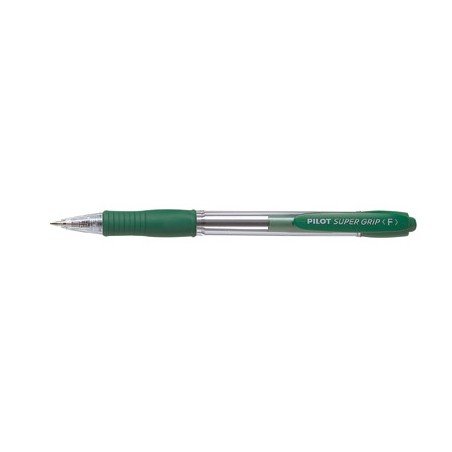 BIRO PILOT SUPER GRIP F VERDE BPGP-10R-F 001534