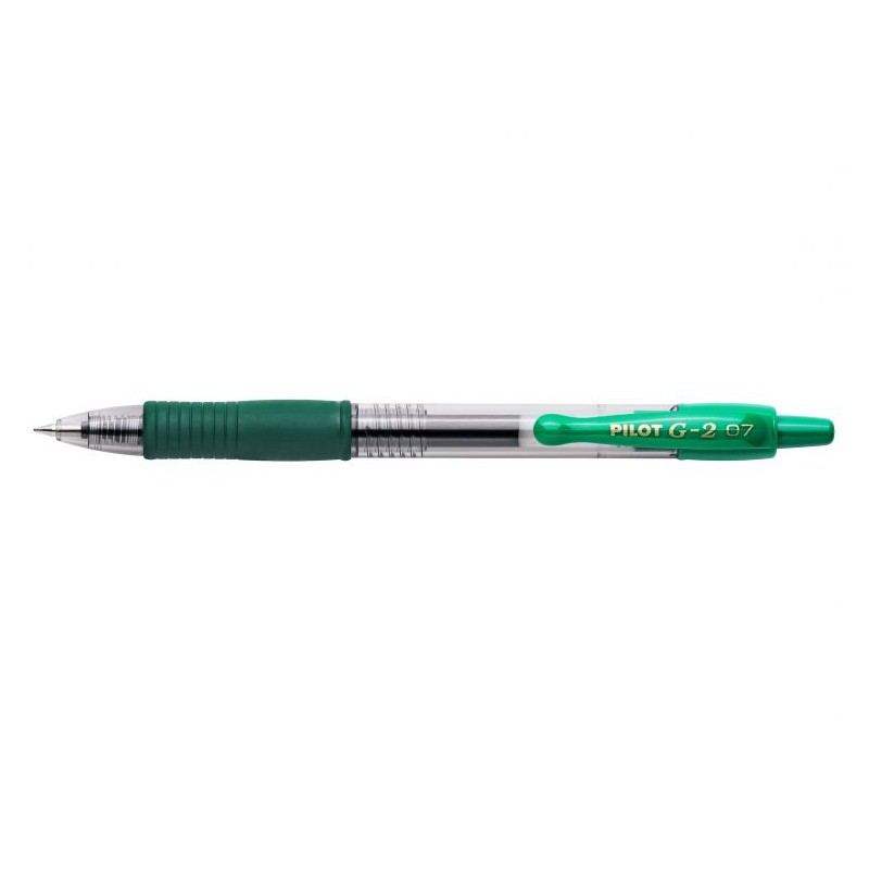 Penna Roller Pilot Gel G-2 colore verde a scatto 001519