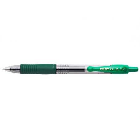 Penna Roller Pilot Gel G-2 colore verde a scatto 001519