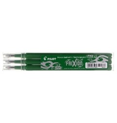 1 - Refill Per Penna Cancellabile Frixion Ball Pilot 0,7 Mm Verde Conf. 3 006659