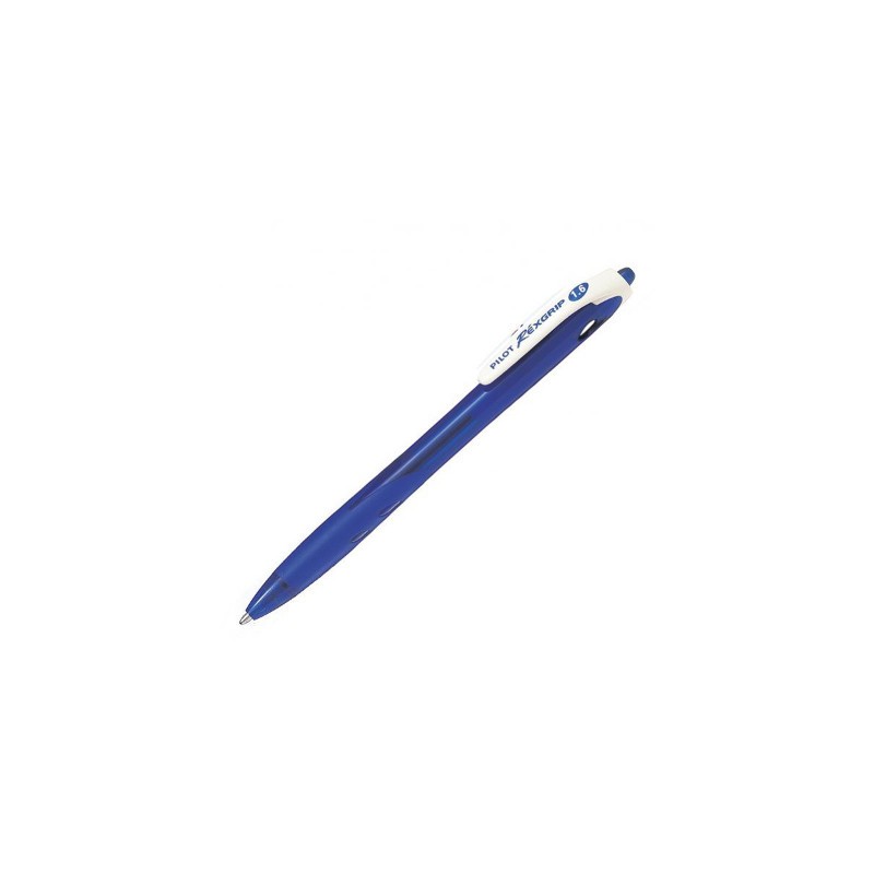 PILOT Penna Biro a sfera REXGRIP BEGREEN 40306 colore Blu 1,6mm, kit da 10 pz 040306