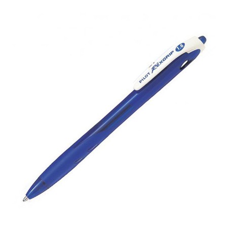 PILOT Penna Biro a sfera REXGRIP BEGREEN 40306 colore Blu 1,6mm, kit da 10 pz 040306