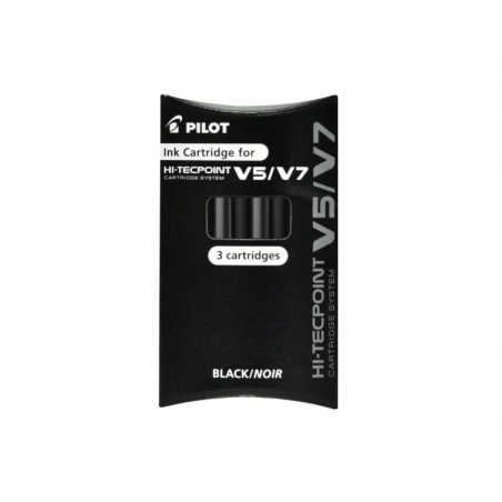 Ricarica Pilot per Penna  V5/V7 Refillable Pilot Nero 3 pz.  040335