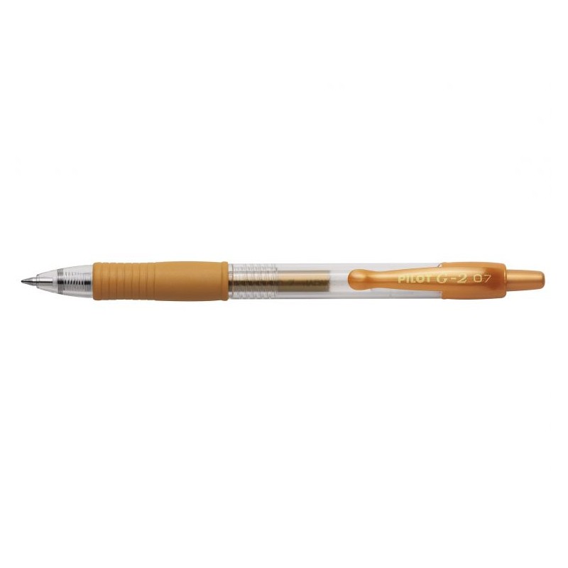 ROLLER PILOT GEL G-2 METAL ORO SCATTO 011351