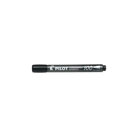 1 - MARKER PILOT 100 -12pz PUNTA TONDA NERO 002705