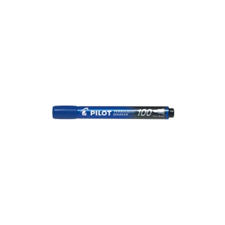 1 - MARKER PILOT 100 -12pz PUNTA TONDA BLU 002706