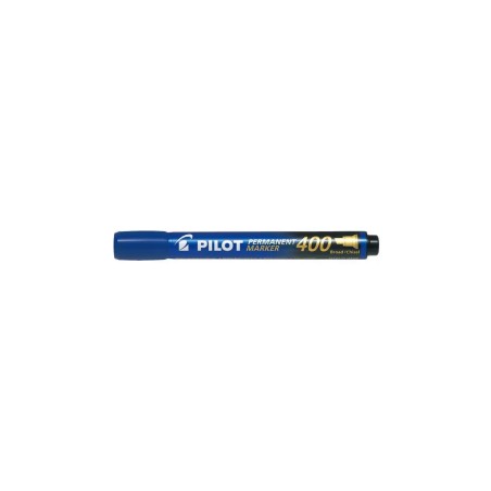 1 - MARKER PILOT 400 -12pz PUNTA SCALPELLO BLU 002711