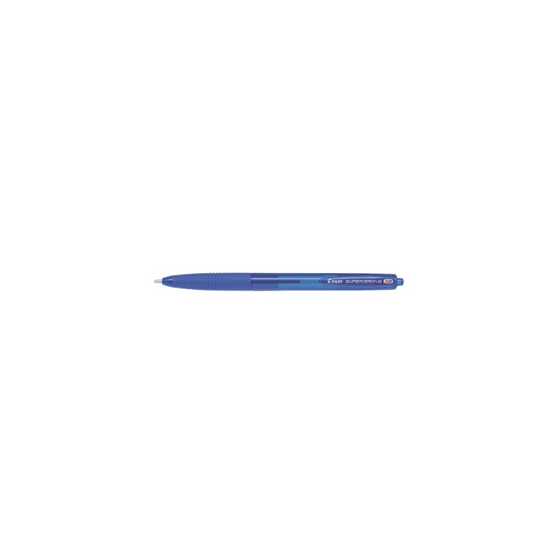 PILOT Penna Biro sfera a scatto SUPER GRIP G 1731 colore Blu 1,6mm, kit da 12pz 001731