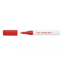 1 - PILOT Pennarello Marker Pintor fine colore rosso 002323