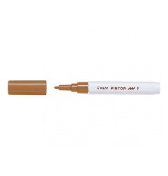 1 - PILOT Pennarello Marker Pintor fine colore marrone 002326