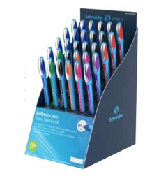 1 - 30 pz Penna Biro Slider Memo XB Schneider colori assortiti 304042