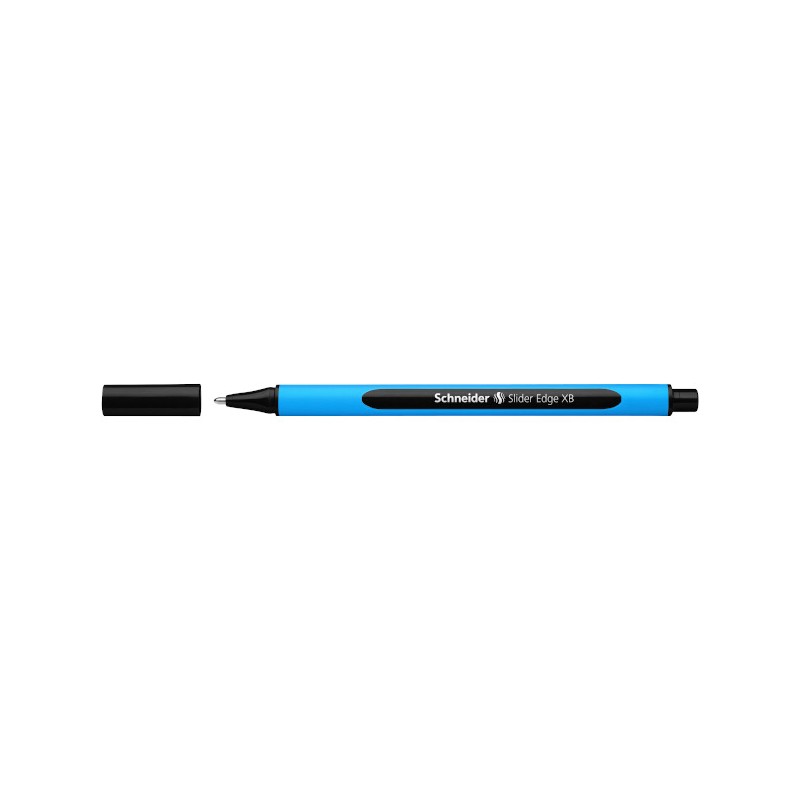 10 pz Penna Biro Slider Edge XB Schneider colore nero 152201