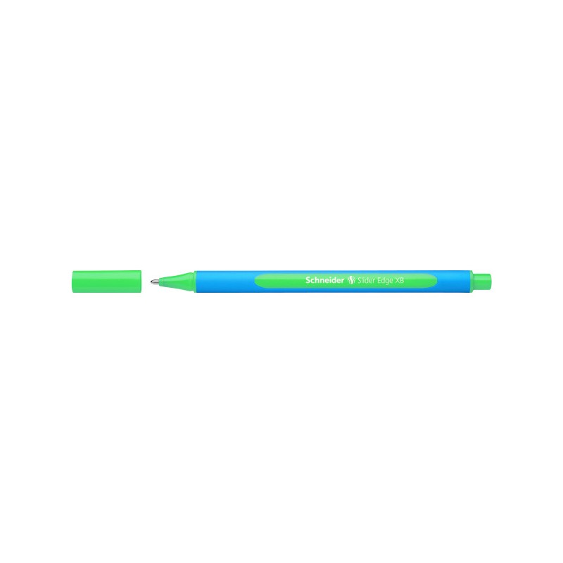 10 pz Penna Biro Slider Edge XB Schneider colore verde 152204