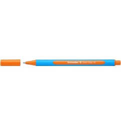 1 - SCHNEIDER Penna Biro a sfera SLIDER EDGE XB 152206 colore Arancio, kit da 10pz