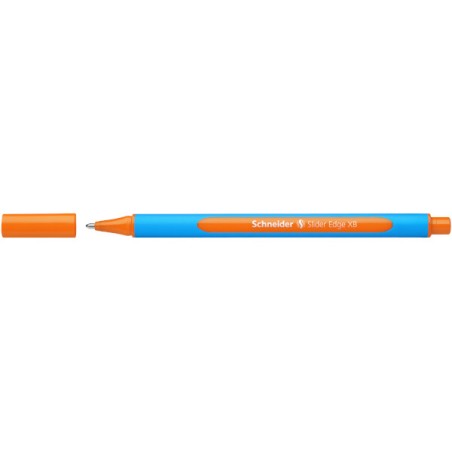 SCHNEIDER Penna Biro a sfera SLIDER EDGE XB 152206 colore Arancio, kit da 10pz