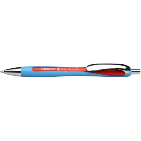 5 pz Penna Biro Slider Rave XB Schneider colore rosso 132502