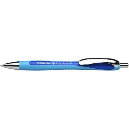 5 pz Penna Biro Slider Rave XB Schneider colore blu 132503