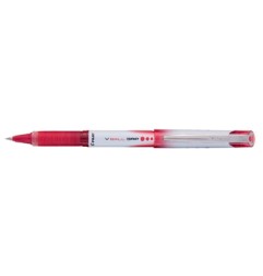 1 - Penna Roller Pilot V-Ball grip 05 colore rosso