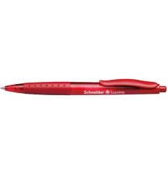 1 - BIRO SUPRIMO M -20pz ROSSO SCHNEIDER 135602