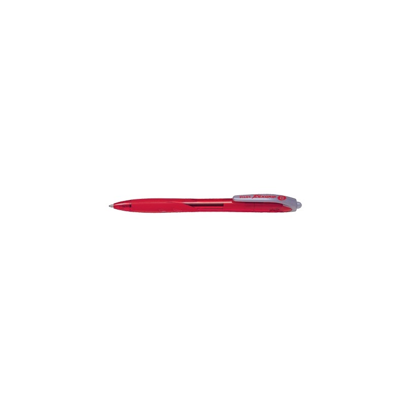 PILOT Penna Biro a sfera REXGRIP colore Rosso 1,2 mm