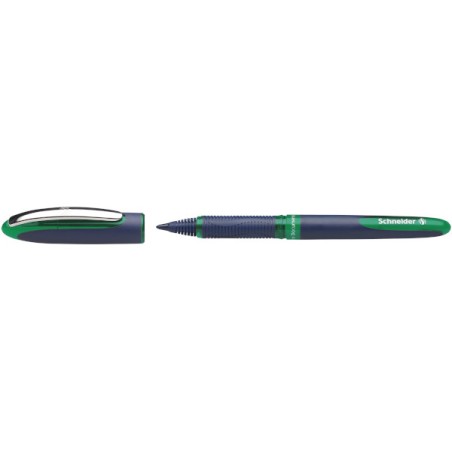 10 pezzi Penna Roller One Business Schneider colore verde 183004