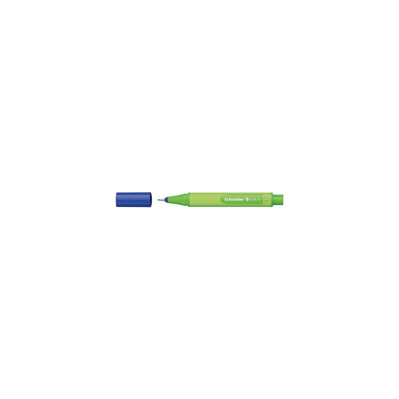 10 pz Pennarelli Fineliner Link-it Schneider blu 191203