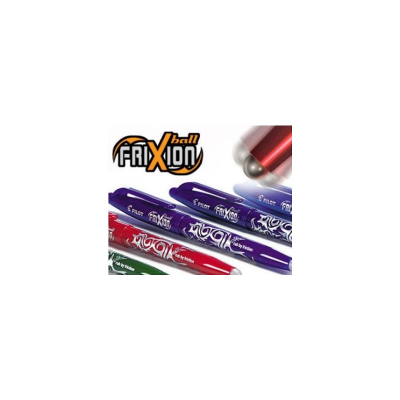 PILOT Penna Biro a sfera cancellabile FRIXION BALL 6663 colore Verde 0,7 mm