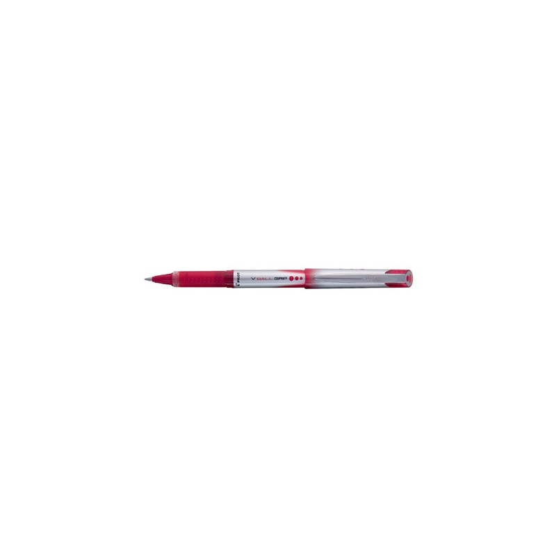 Penna Roller Pilot V-Ball grip 07 colore rosso