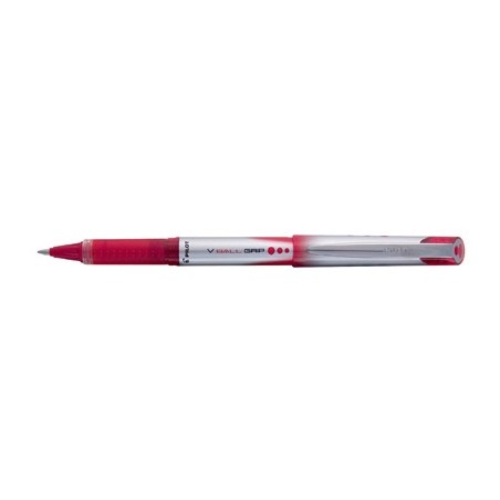 1 - Penna Roller Pilot V-Ball grip 07 colore rosso