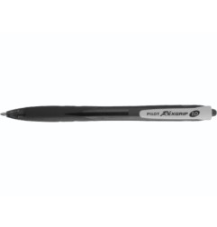 1 - PILOT Penna Biro a sfera REXGRIP BEGREEN 40010 colore Nero 1,0mm, kit da 10 pz 040010