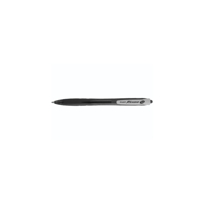 PILOT Penna Biro a sfera REXGRIP BEGREEN 40010 colore Nero 1,0mm, kit da 10 pz 040010