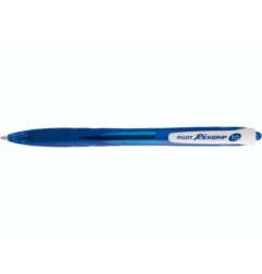 1 - PILOT Penna Biro a sfera REXGRIP BEGREEN 40011 colore Blu 1,0mm, kit da 10 pz 040011