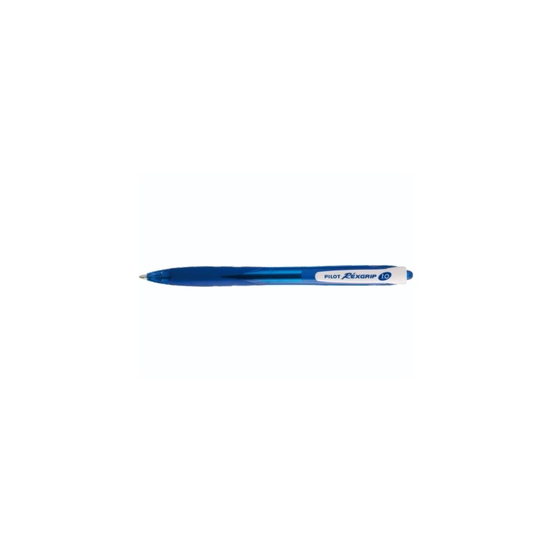 PILOT Penna Biro a sfera REXGRIP BEGREEN 40011 colore Blu 1,0mm, kit da 10 pz 040011