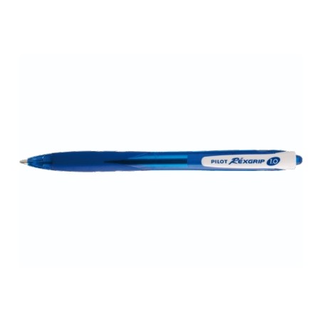 PILOT Penna Biro a sfera REXGRIP BEGREEN 40011 colore Blu 1,0mm, kit da 10 pz 040011