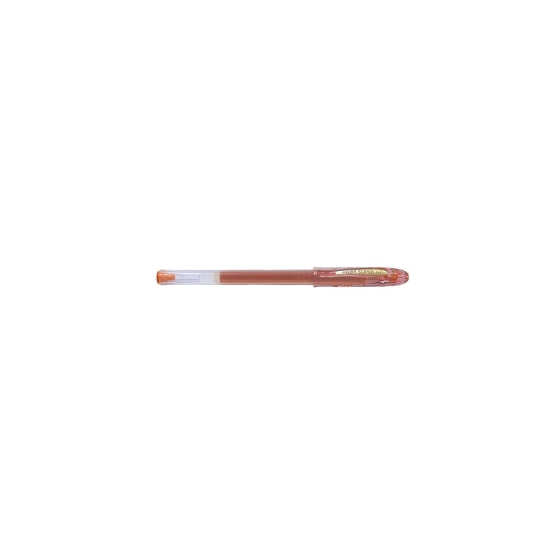 PILOT Penna Biro sfera SUPER GEL colore Arancio 0,7mm